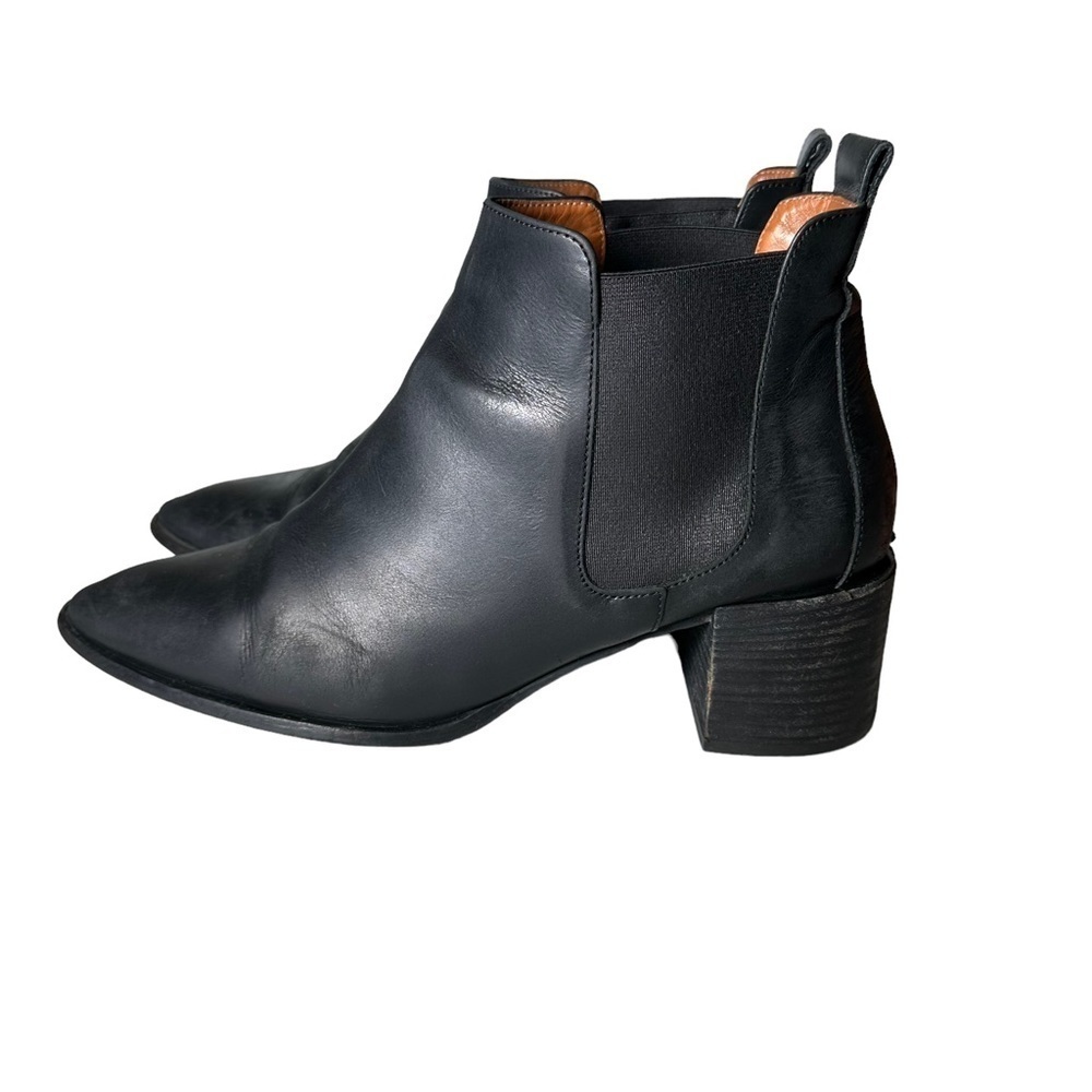 Everlane The Heel Boot Chelsea Boots Size 10.5 Bl… - image 2